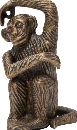 Outlet Skulptur Affe Jip  gold 13 x 9 x 19 cm Dekofiguren & -Objekte