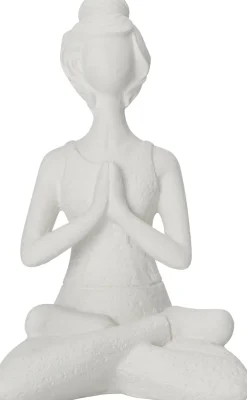 Hot Skulptur Sorena weiß 11 x 9 x 17,5 cm Dekofiguren & -Objekte