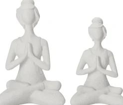 Best Skulptur Sorena weiß 13,5 x 11 x 21,5 cm Dekofiguren & -Objekte
