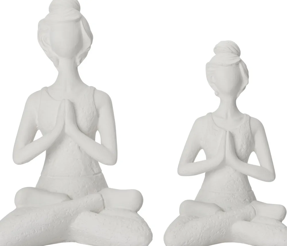 Best Skulptur Sorena weiß 13,5 x 11 x 21,5 cm Dekofiguren & -Objekte