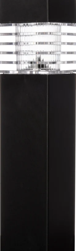 Sale Solar Stehlampe outdoor grau 6 x 6 x 39 cm Solar Gartenleuchten|Gartenlaternen & -Stehleuchten