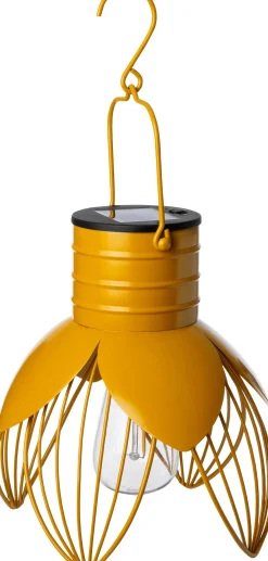 Hot Solarleuchte Cuzco gelb D 21 H 23 cm Außenleuchten Hängend