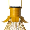 Discount Solarleuchte Cuzco gelb D 28 H 25 cm Außenleuchten Hängend
