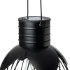 Best Solarleuchte Cuzco schwarz D 21 H 23 cm Außenleuchten Hängend