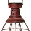 Online Solarleuchte D 21 H 30 cm rot Solar Gartenleuchten|Außenleuchten Hängend