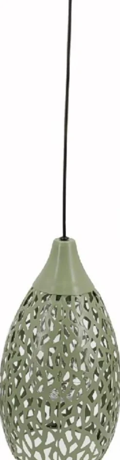 Hot Solarleuchte Peking grün D 13 H 65 cm Solar Gartenleuchten|Außenleuchten Hängend