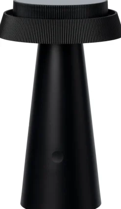 Online Solar-Tischleuchte Pau schwarz D 14 H 23 cm Solar Gartenleuchten|Tischleuchten