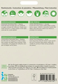 Online Sommermöhren (Daucus carota 'Amsterdamse Bak') Samen Gemüsesamen|Saatgut