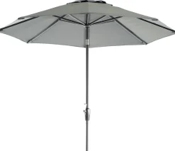 Discount Sonnenschirm Trinidad grau 80+UV D 250 cm Sonnenschirme