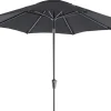 Clearance Sonnenschirm Trinidad schwarz 80+UV D 250 cm Sonnenschirme