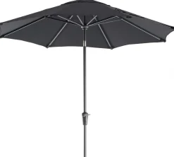 Clearance Sonnenschirm Trinidad schwarz 80+UV D 250 cm Sonnenschirme