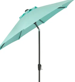 New Sonnenschirm Trinidad hellblau 80+UV D 300 cm Sonnenschirme