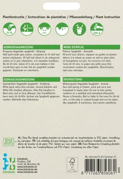 Online Speisekürbis (Cucurbita 'Vegetable spaghetti') Samen Gemüsesamen|Saatgut