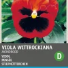 Stiefmütterchen (Viola wittrockiana 'Abendglut') Blumensamen Saatgut|Blühende Pflanzen