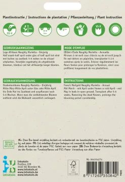 Sale Studentenblume goldgelb-braun (Tagetes patula nana 'Granada') Blumensamen Blühende Pflanzen|Saatgut