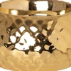 Outlet Teelichthalter gold 7,4 x 7,4 x 3,7 cm Teelichthalter