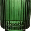 Discount Teelichthalter Toby grün D 9 cm H 10 cm Teelichthalter