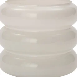 Teelichthalter Tom weiß D 10 H 10 cm Teelichthalter