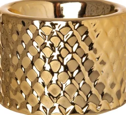 New Teelichthalter gold 6,5 x 6,5 x 4,7 cm Teelichthalter