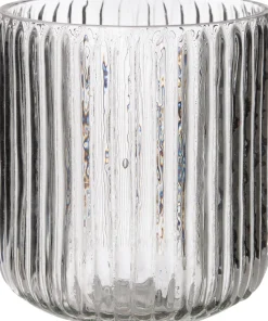 Hot Teelichthalter Yi transparent D 9 H 10 cm Teelichthalter