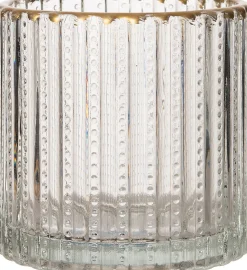 Sale Teelichthalter Helder Streifen D 7 H 6,8 cm Teelichthalter
