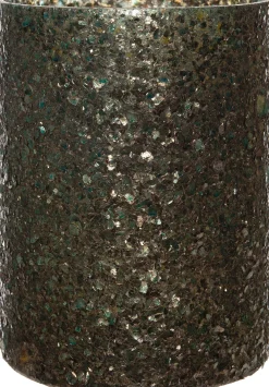 Clearance Teelichthalter grün D 10 H 13 cm Teelichthalter