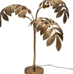New Tischleuchte Blätter gold D 61 cm H 74 Tischleuchten