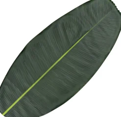 Tischläufer Bananenblatt grün 105 x 46 cm Tischwäsche