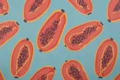 Hot Tischset Surya Papaya 45 x 30 x 0,35 cm Tischwäsche