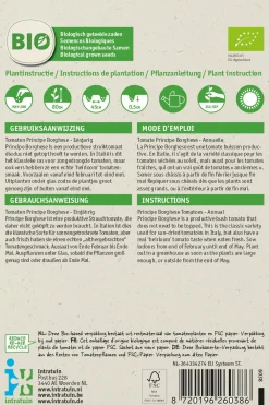 Outlet Tomate (Solanum Lycopersicum 'Principe Borghese') (BIO) Samen Gemüsesamen|Saatgut