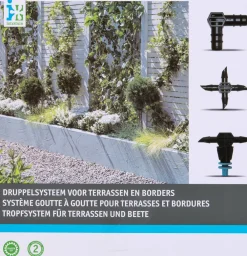 Tropfsystem für Terrasse und Beete Gießen & Bewässerung|Rasensprenger & Bewässerungssysteme