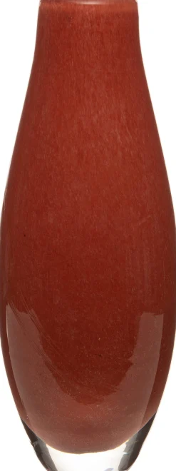 Outlet Vase Adriana rot D 7 cm H 18 cm Vasen & Krüge|Blumentöpfe & Pflanzgefäße