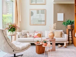 Best Vase Jacky beige D 20 H 76 cm Vasen & Krüge|Blumentöpfe & Pflanzgefäße