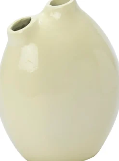 Discount Vase Jilly creme 18 x 13 x 23 cm Blumentöpfe & Pflanzgefäße|Vasen & Krüge