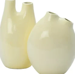 Online Vase Jilly creme 14 x 13 x 28 cm Vasen & Krüge|Blumentöpfe & Pflanzgefäße