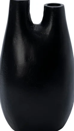 Outlet Vase Jilly schwarz 14 x 13 x 28 cm Blumentöpfe & Pflanzgefäße|Vasen & Krüge