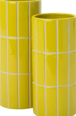 New Vase Menno gelb D 11,9 H 26,2 cm Vasen & Krüge|Blumentöpfe & Pflanzgefäße