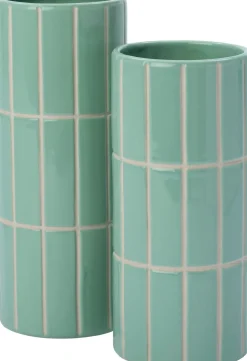 Online Vase Menno grün D 10,5 H 23 cm Vasen & Krüge|Blumentöpfe & Pflanzgefäße