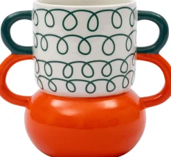 Hot Vase Mijs multi 17,8 x 12,3 x 15,5 cm Vasen & Krüge|Blumentöpfe & Pflanzgefäße