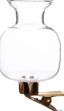 Best Vase mit Klammer transparent rund D 3,9 H 7,6 cm Vasen & Krüge|Blumentöpfe & Pflanzgefäße