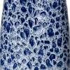 Clearance Vase Tuva blau / weiß D 13,5 H 34 cm Vasen & Krüge|Blumentöpfe & Pflanzgefäße