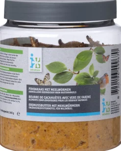 Discount Vogel-Erdnussbutter mit Mehlwürmern 340 g Gartenvögel|Vogelfutter