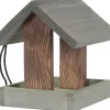 Discount Vogelfutterhaus braun 23 x 19 x 22 cm Gartenvögel|Vogelfutterhäuser
