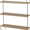 Online Wandregal Forde gold 50 x 13 x 80 cm Wandregale & Hakenleisten