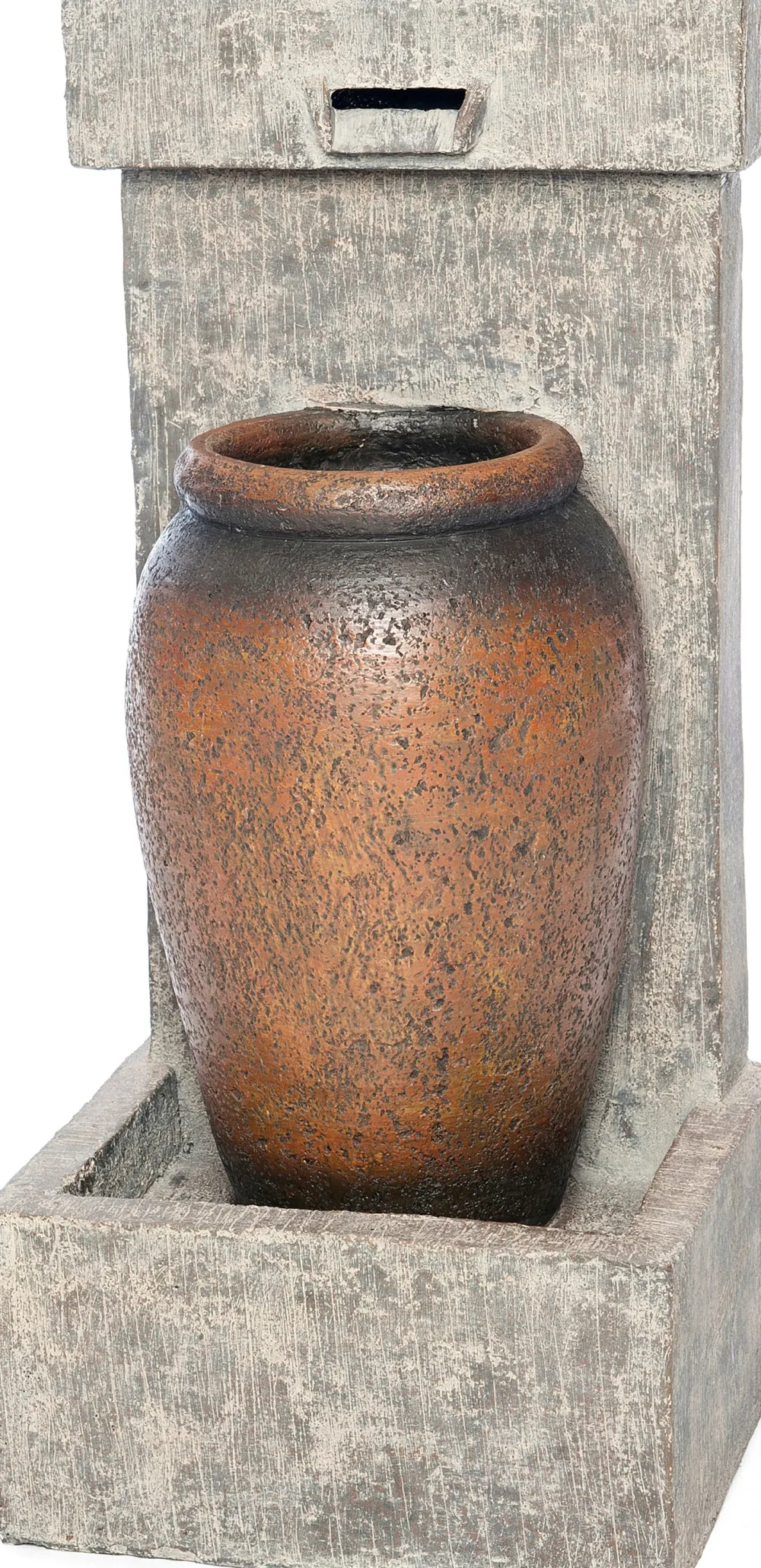 Online Wasserspiel Clarington mit LED Beleuchtung 30 x 26 x 66 cm Gartenbrunnen & Wasserspiele