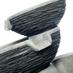 Sale Wasserspiel Norfolk mit LED-Beleuchtung 51 x 60 x 47 cm Gartenbrunnen & Wasserspiele