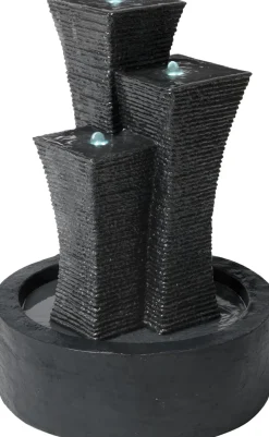 Clearance Wasserspiel Saffir mit LED-Beleuchtung D 55 H 75,8 cm Gartenbrunnen & Wasserspiele