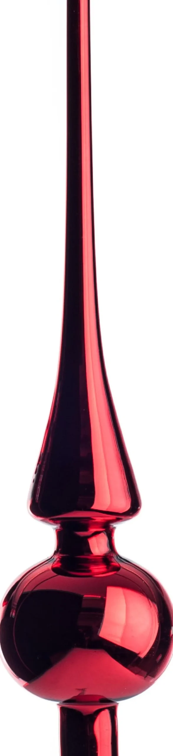 Best Weihnachtsbaumspitze rot D 6 H 26 cm Weihnachtsbaumspitzen