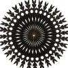 Outlet Weihnachtsbaumschmuck Papier Fächer schwarz D 36,5 cm Weihnachtsdeko Zum Aufhängen