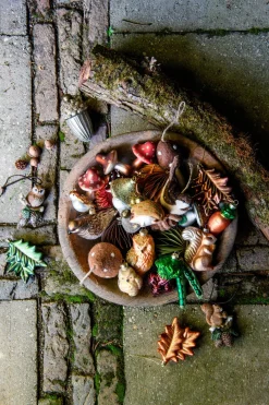 Weihnachtsbaumschmuck Sieni Pilz hellbraun 4,5 x 4,5 x 13 cm Weihnachtskugeln & -Anhänger